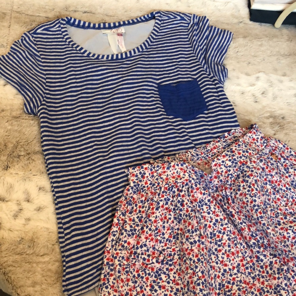 Matilda Jane 435 top and shorts